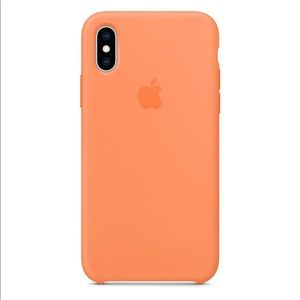 iPhone XS Silicone Case - Papaya